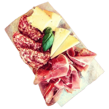 Tagliere Misto at Domus Italia - A Selection of Finest Cured Meats, Salami, and Cheeses.