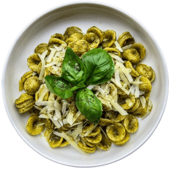 Orecchiette Al Pesto Dish at Domus Italia.