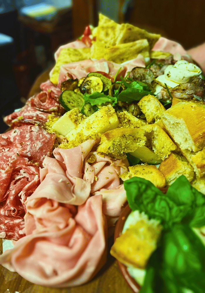 Gourmet Italian meats and cheeses at Domus Italia in Manchester.